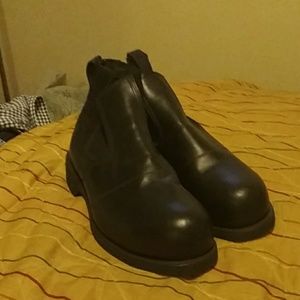 Addison Molder Slipon Navy Workboots 